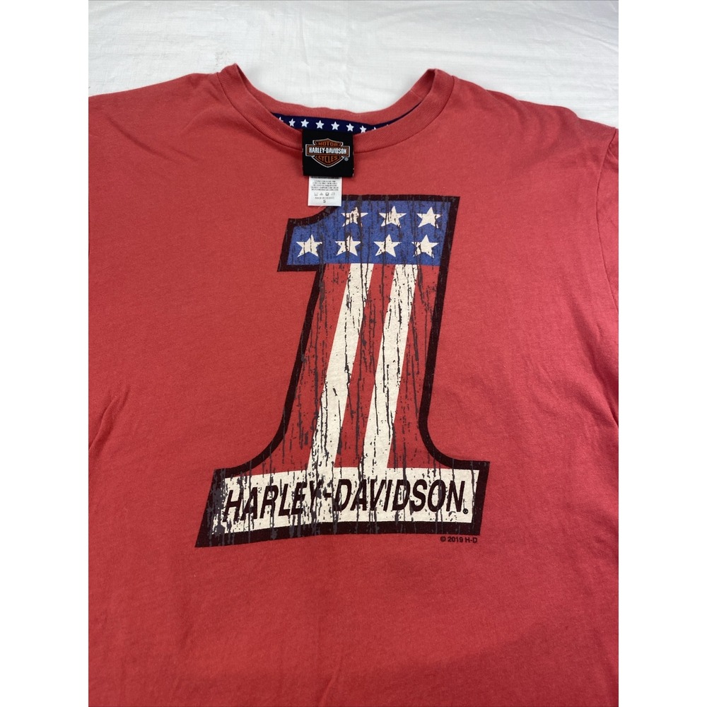 Harley Davidson Springfield Mile Pink Tshirt‎ SZ Small Women's Halls HD Races - Picture 2 of 9